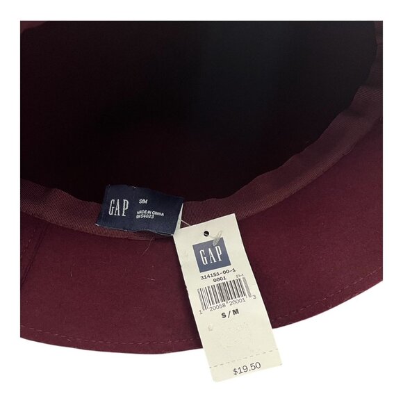 Gap Maroon Wool Hat – Size Small/Medium – New with Tag – 2023 – Stylish Accessor - Picture 3 of 4